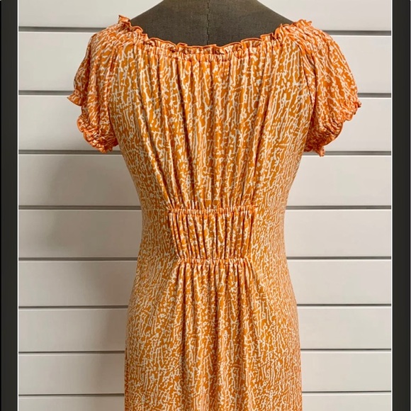 Michael Kors orange and white dress - Picture 3 of 10